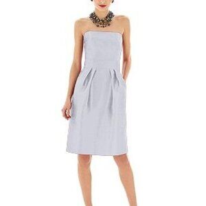 Alfred Sung bridesmaid/cocktail dress D614 in Dove